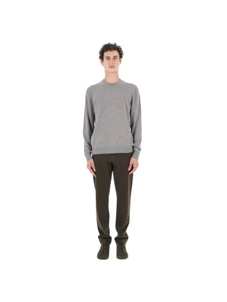 Sweter Zegna z kaszmiru szary