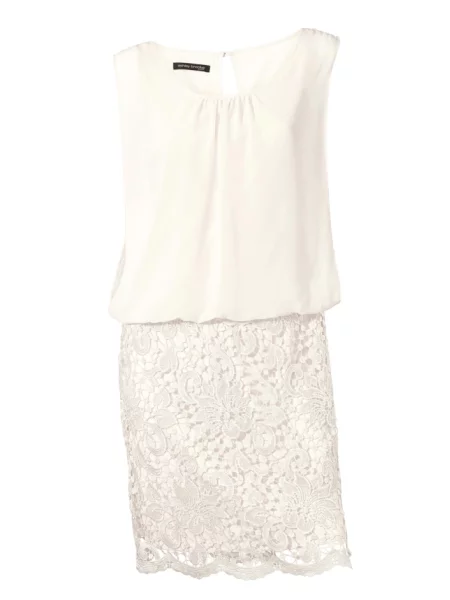 Heine Rochie murdar alb