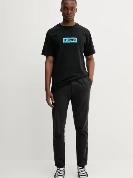 Converse t-shirt z nadrukiem czarny