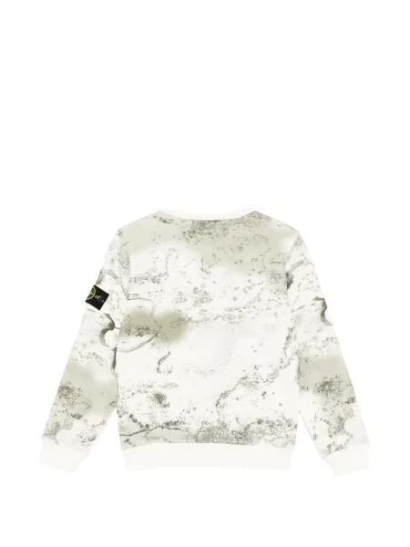 Bluza dziecięca Stone Island biała