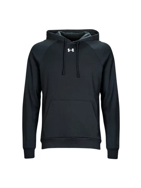 Fleece kapucnis melegítő felső Under Armour fekete