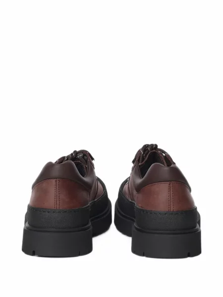 Bocanci de munte Birkenstock din piele de drumeție maro