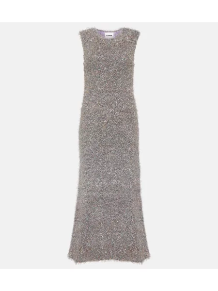 Rochie midi Jil Sander până la genunchi de costum