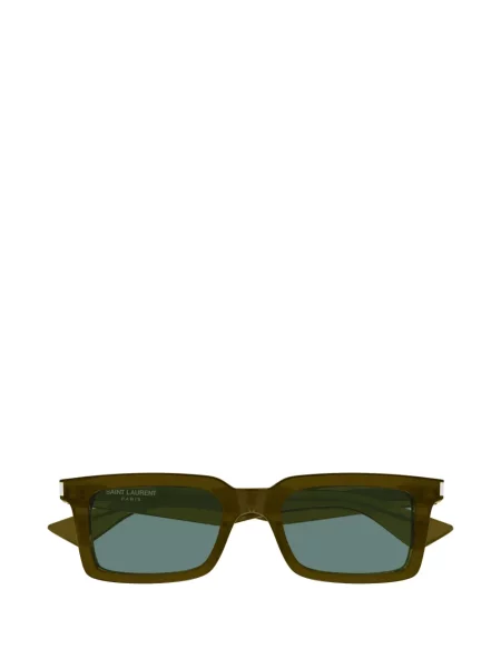 Sluneční brýle Saint Laurent Eyewear hnědé