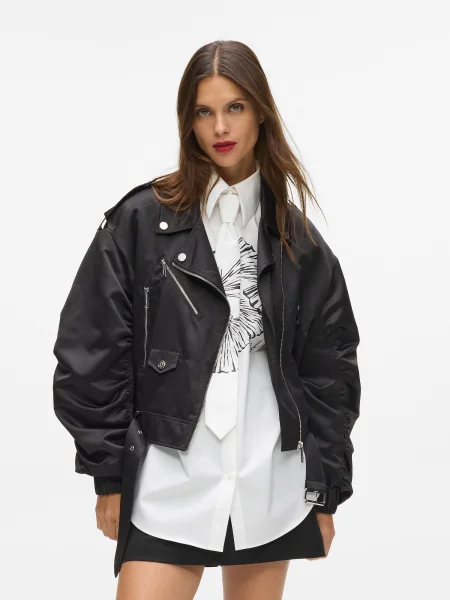 KARL LAGERFELD Bundy bomber čierna