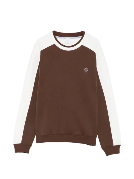 Sweter dziecięcy Eleventy brązowy