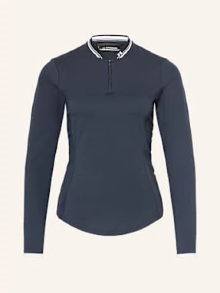 J.Lindeberg Koszulka Funkcyjna blau granatowa