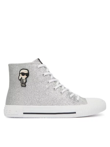 Plátenky KARL LAGERFELD S sivá