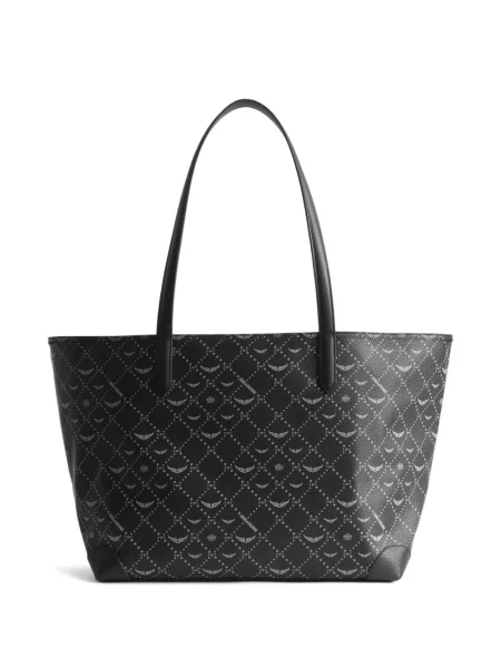 Geantă shopper Zadig&voltaire cu imagine negru