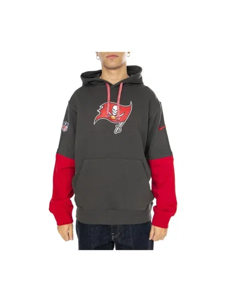 Bluza z kapturem Nike szara