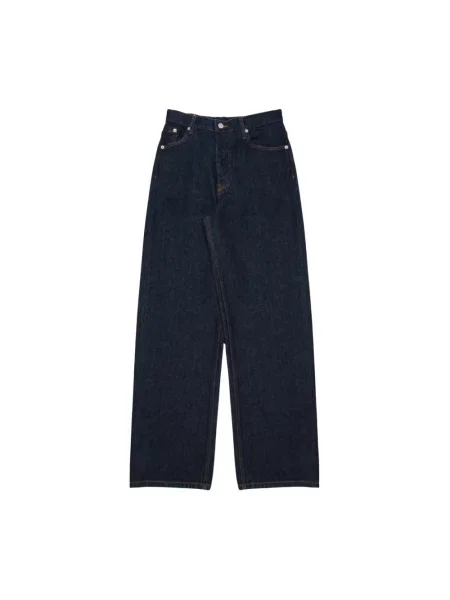 Jeansy Dries Van Noten niebieskie