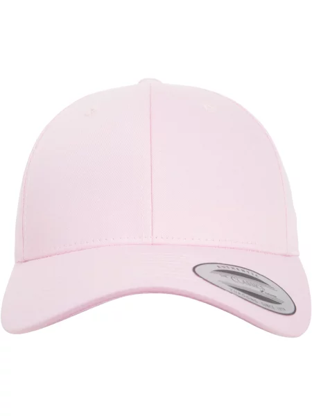 Flexfit Kšiltovka Curved Classic světle růžová bílá