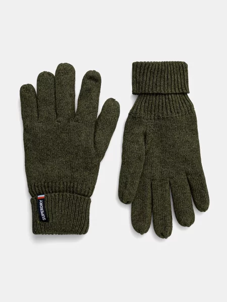 Ръкавици Superdry зелено