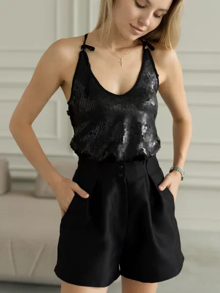 Повседневные шорты Atelier Kozmeniuk Irina черные