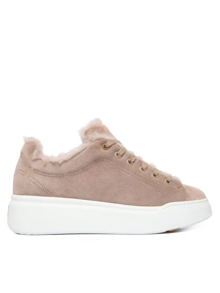 Sneakersy Max Mara beżowe