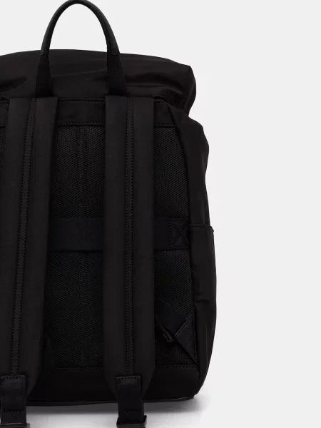 Plecak Calvin Klein Canvas Mix Backpack Black Universal czarny