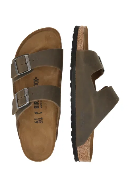 Papucs Birkenstock Arizona Faded Khaki zöld