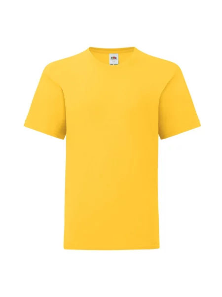 Tricou copii Fruit Of The Loom galben
