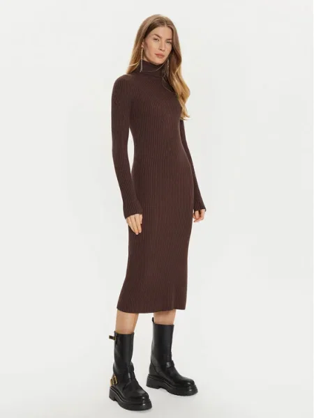 TWINSET Rochie tricotată maro