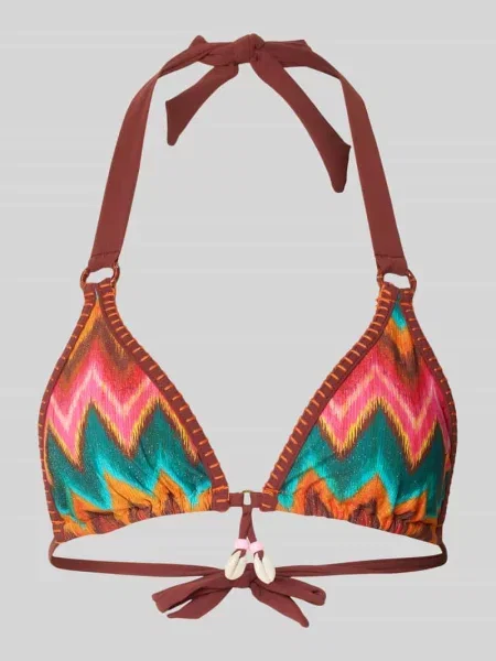 Top bikini z wiązaniem model ‘LIKO’ Banana Moon pomarańczowy