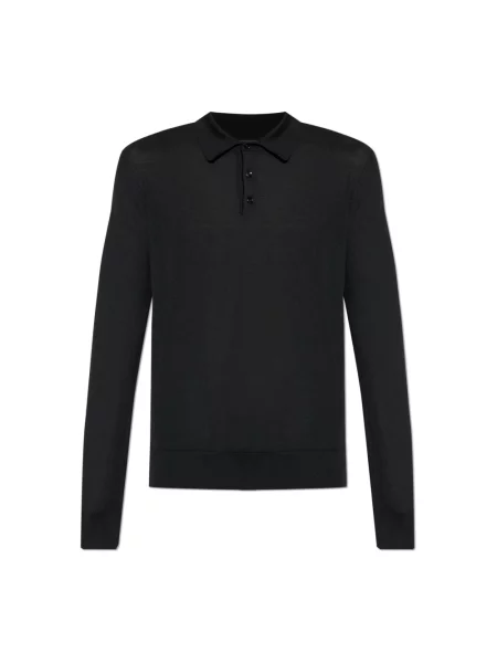 Koszulka polo Dolce And Gabbana czarna