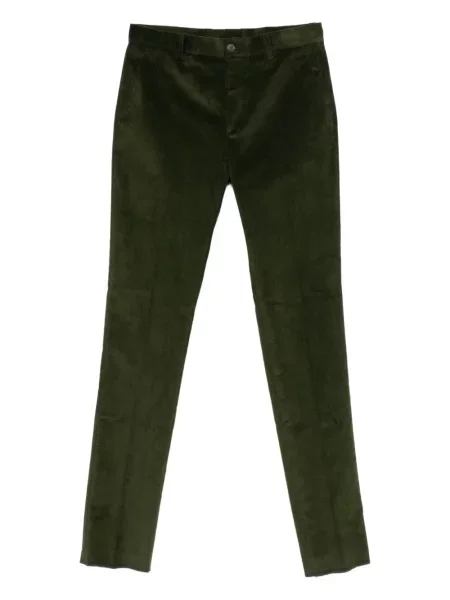 Pantaloni Etro de catifea cord verde