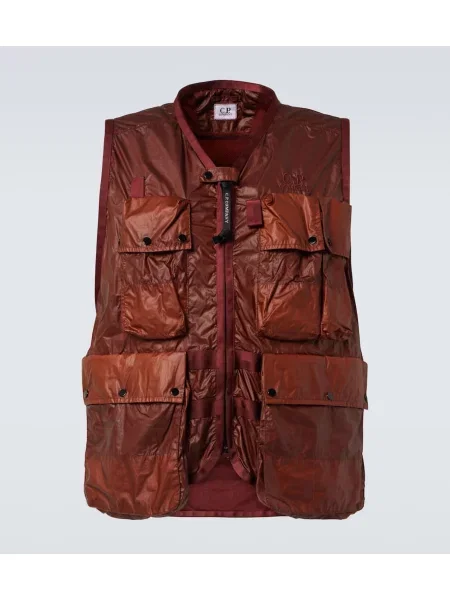 Telovnik C.p. Company z avtogramom rjava