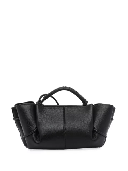 Geantă shopper Hereu din piele negru