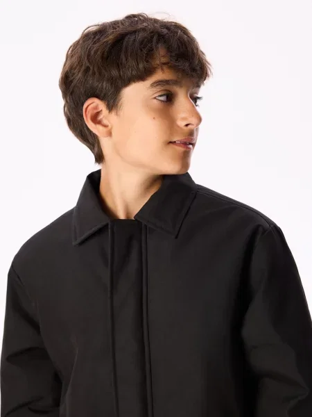 Reserved bomber bunda s čierna