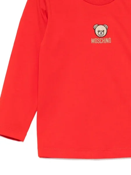 Koszulka dziecięca Moschino czerwona