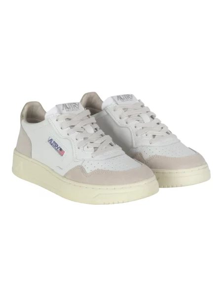 Sneakersy Autry skórzane białe