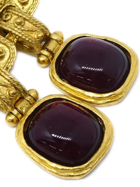 Náušnice Chanel Pre-owned zlaté