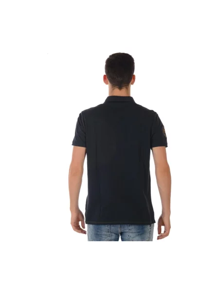 Koszulka polo Armani Jeans klasyczna niebieska