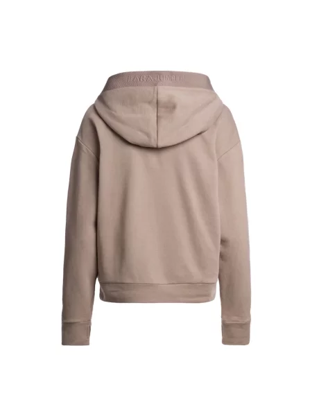 Bluza z kapturem Parajumpers z kapturem fioletowa