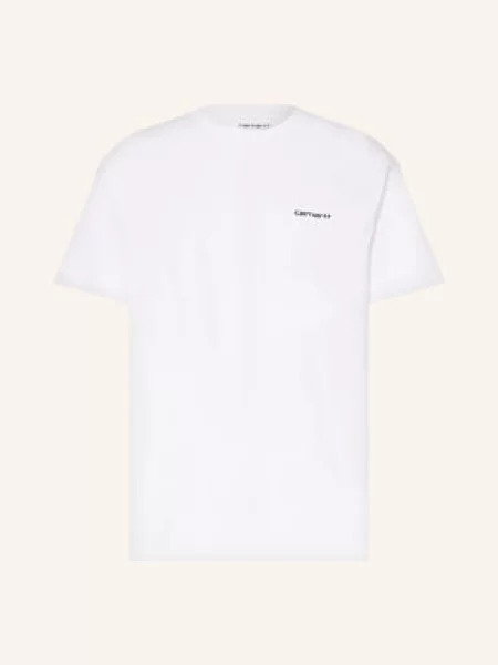 Tričko Carhartt WIP S/S Script Embroidery T-Shirt White M bílé