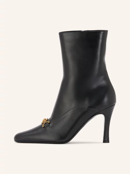 Versace Botki Marisa schwarz czarne