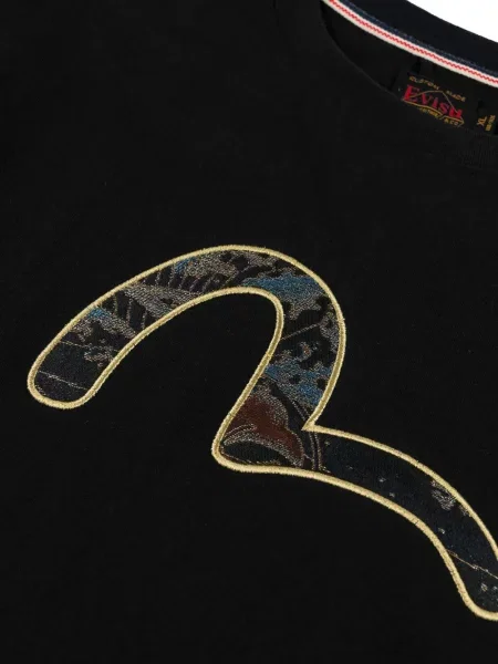 Tricou Evisu cu imagine negru