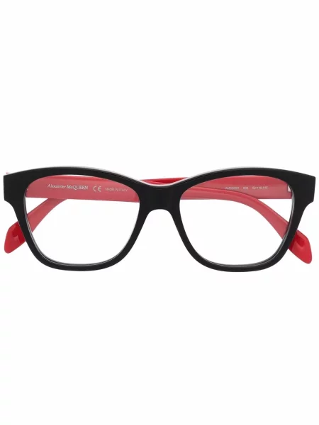 Ochelari de soare pătrați Alexander Mcqueen Eyewear negru