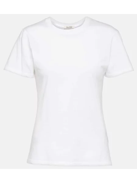 Tricou Nili Lotan din jerseu alb