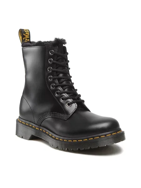 Bulerji Dr. Martens Serena Dark Grey črna