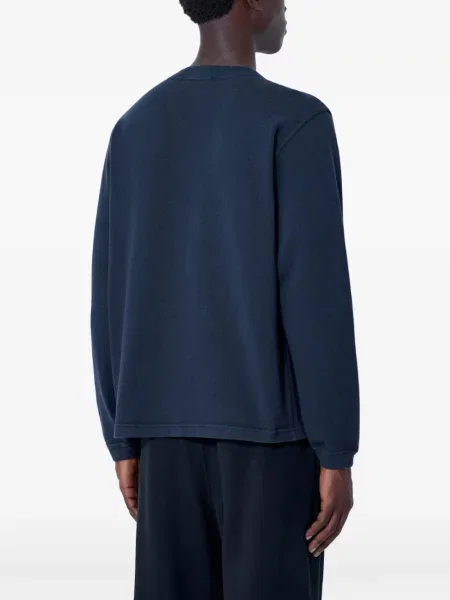 Hanorac Stone Island cu strasuri albastru