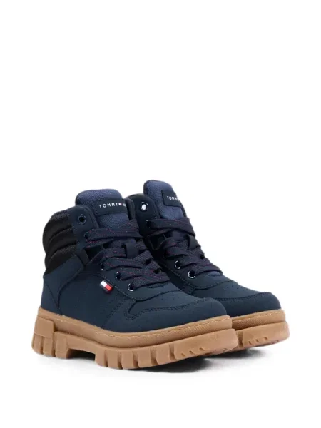 Botki dziecięce Tommy Hilfiger niebieskie