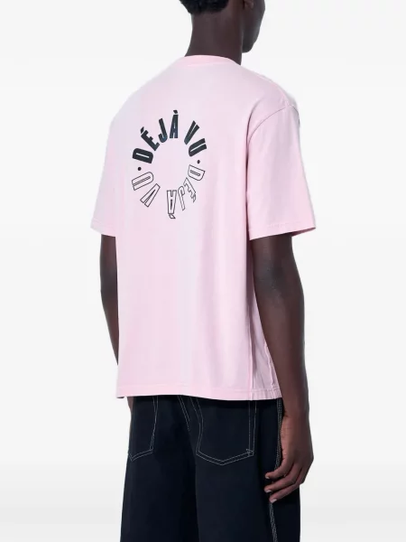 Tricou Achm cu autograf roz