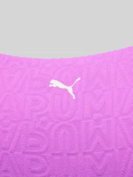 Top bikini z fakturowanym wzorem Puma