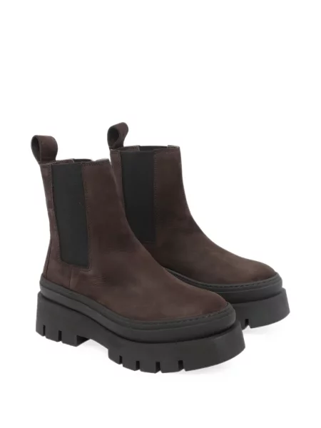 Botine chelsea Copenhagen Studios cu platformă maro