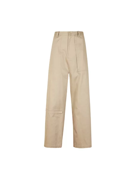 Spodnie Yohji Yamamoto beżowe