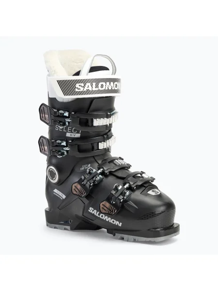 Дамски ски обувки Salomon Select HV 70 W GW black/rose gold met./white бяло