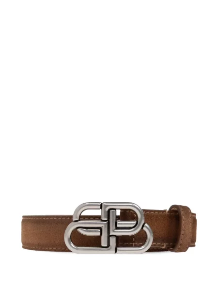 Bőr öves öv Balenciaga barna