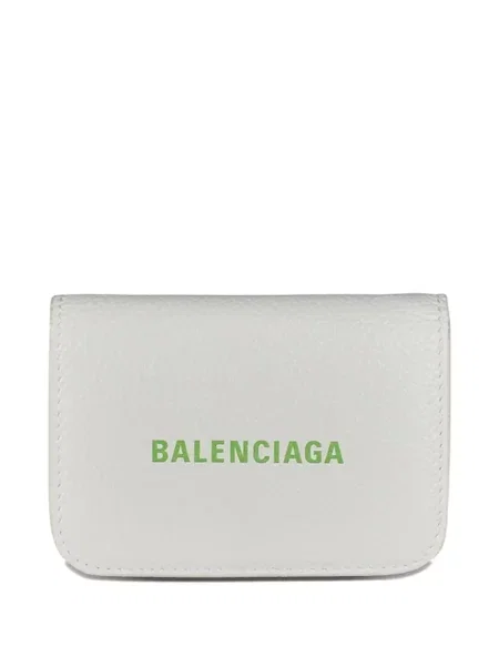 Portofel Balenciaga cu imagine alb