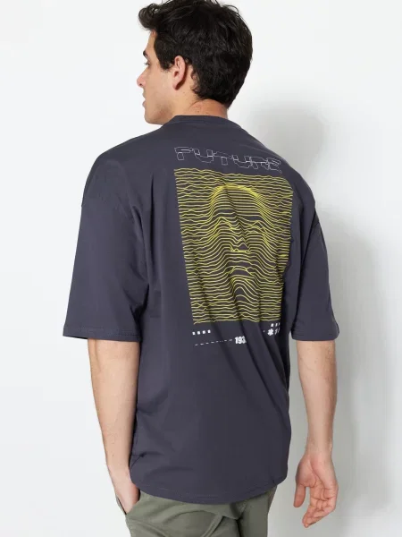 Tricou Trendyol gri